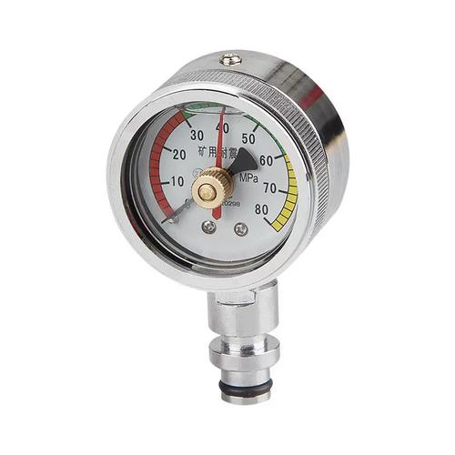 YKY Series Mining Memory áp suất đồng hồ đo áp lực